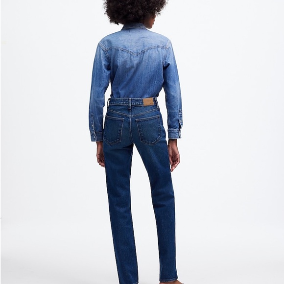 Madewell 90s Mid-rise Jean Osada wash 28T - Picture 3 of 9